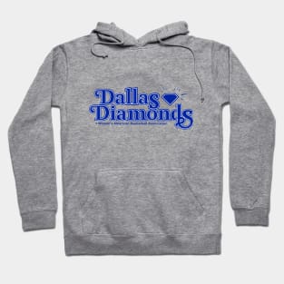 Classic Dallas Diamonds WABA Basketball 1979 Hoodie